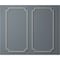 Ekena Millwork 31-in. W x 62-in. H Sussex Floral Panel Moulding Kit Double Panel PMLKSU31X62B - alternate 2